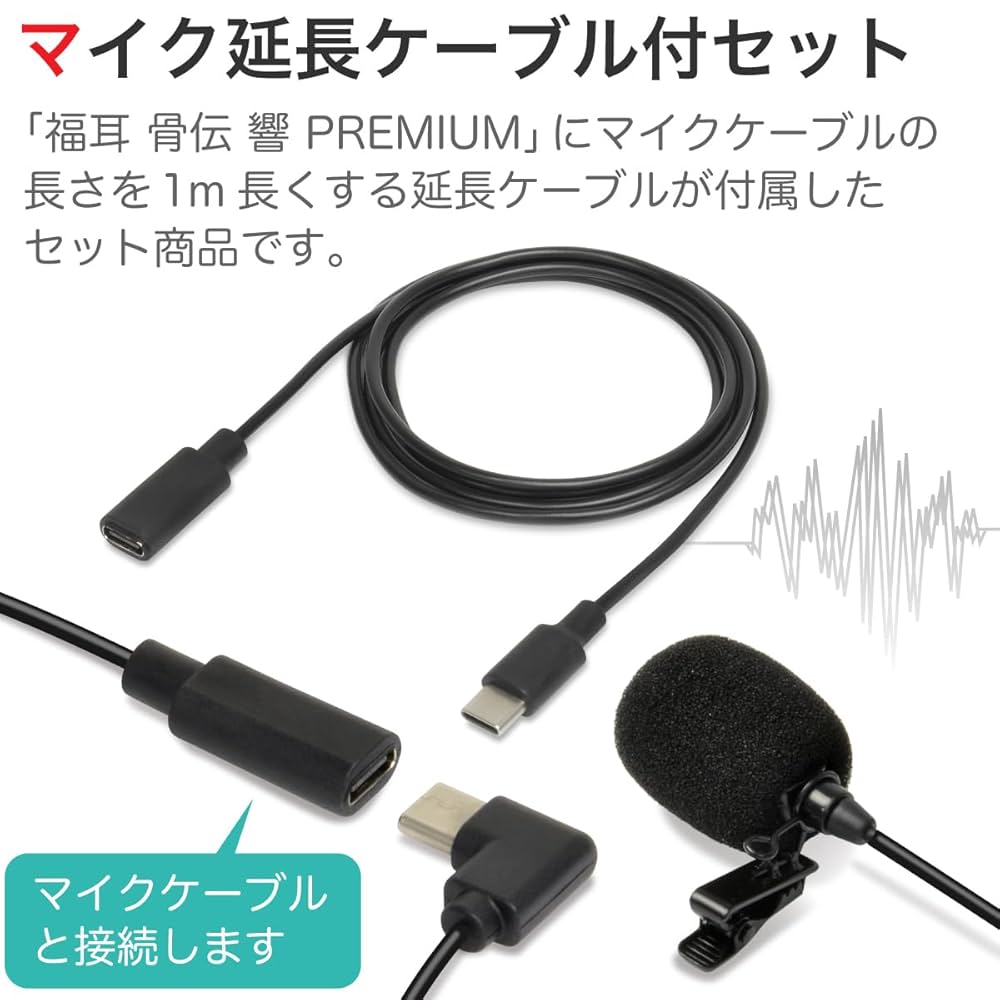 骨伝導式集音器 USB充電 高感度マイク 孫と楽しく会話したい 】集音器 敬老の日 ギフト 高齢者 使い